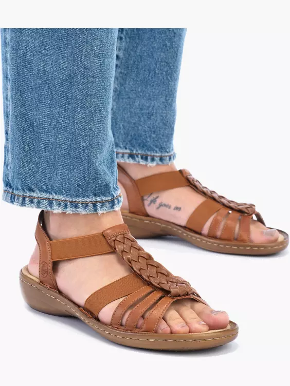 Rieker Damen Riemchensandalen
