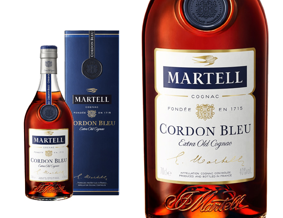 Cognac Martell Cordon Bleu Etui