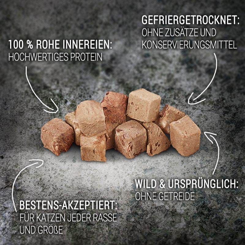 Wild Freedom RAW - gefriergetrocknete Lammlunge