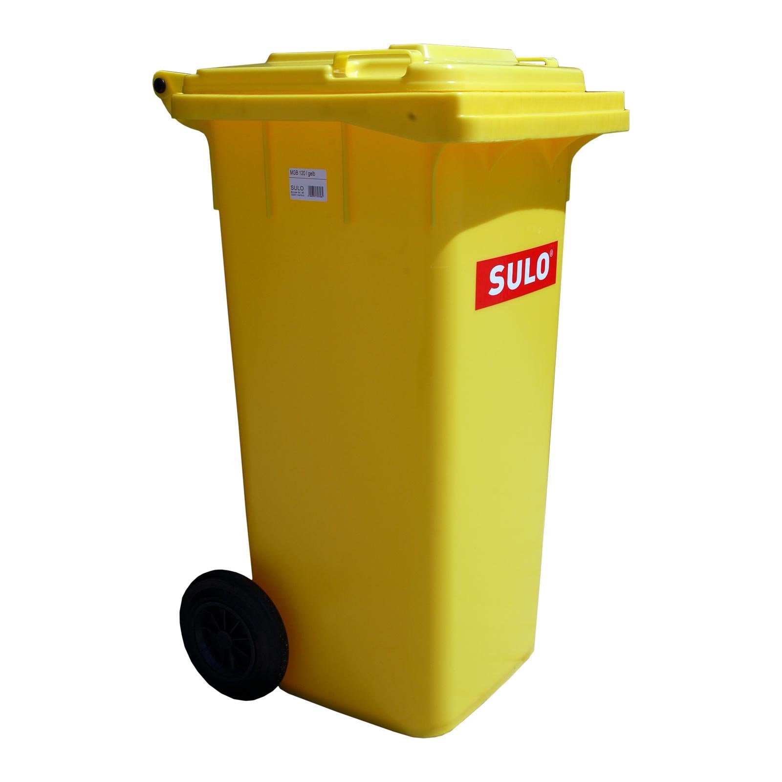 SULO Mülltrennsystem 120 L Mülleimer SULO Mülltonne gelb