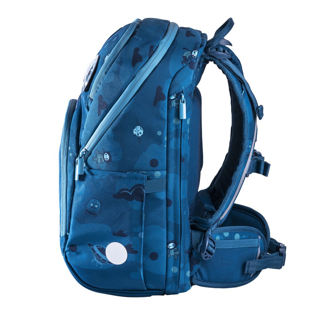 Frii of Norway Ergonomischer Schulrucksack Expand 20-25l Ninja Blue