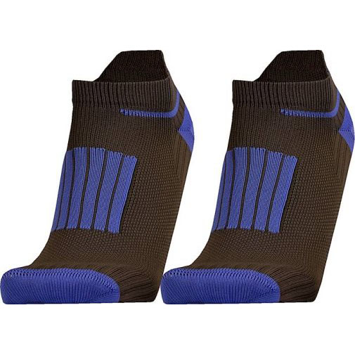UphillSport Füßlinge 'FRONT LOW' 2er Pack mit gepolstertem Rist