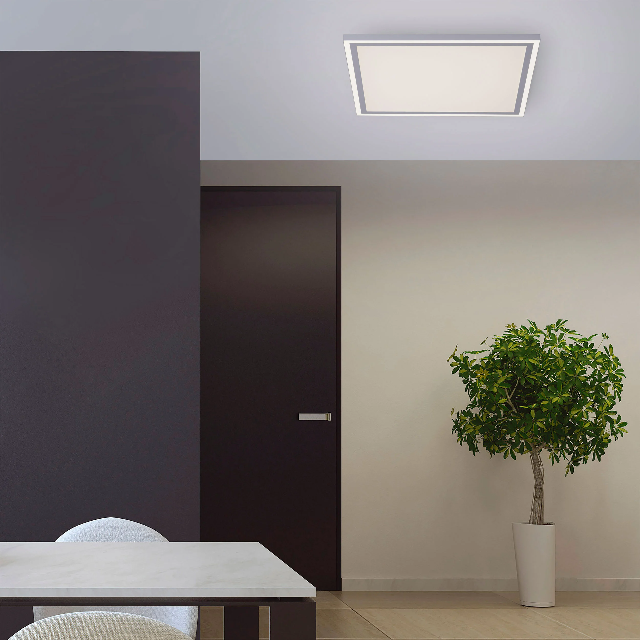 JUST LIGHT.LED-Deckenleuchte 2flg