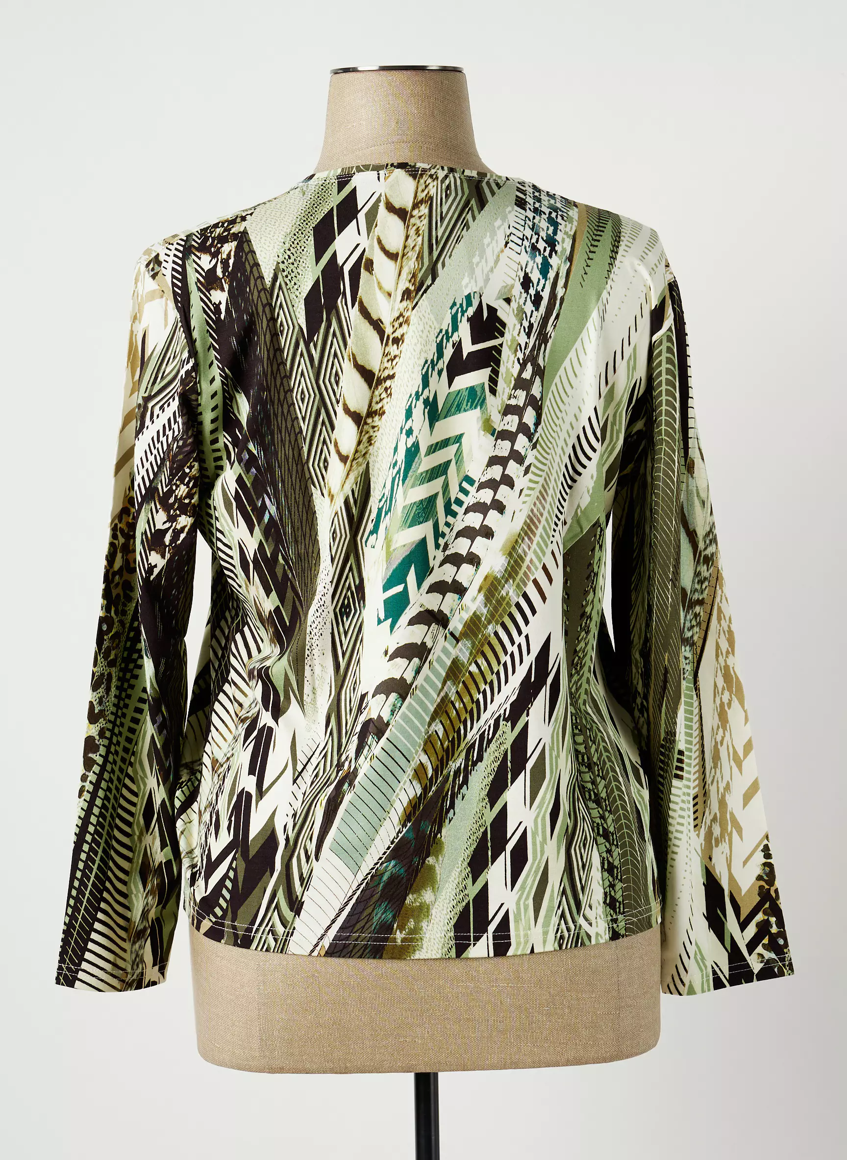 Jean Delfin Tshirts Femme couleur vert