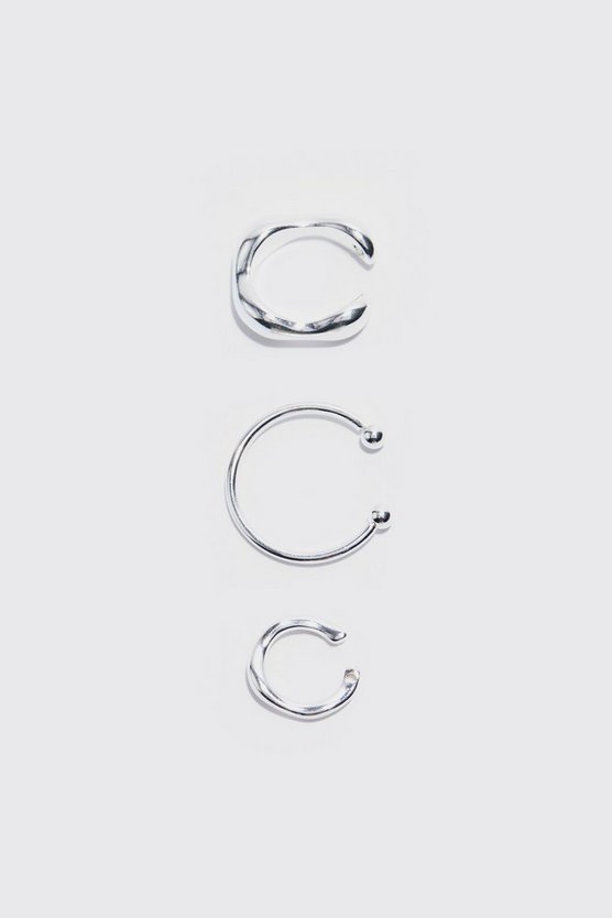 3er-Pack Ohr-Schmuck