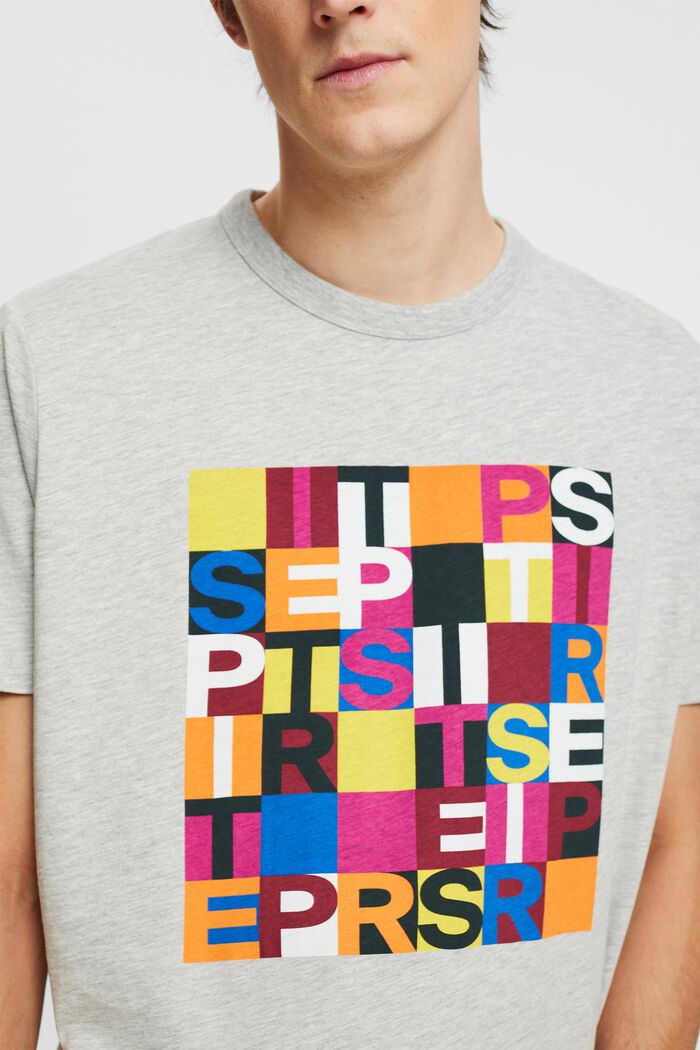 T-Shirt mit Logo-Print, Bio-Baumwolle