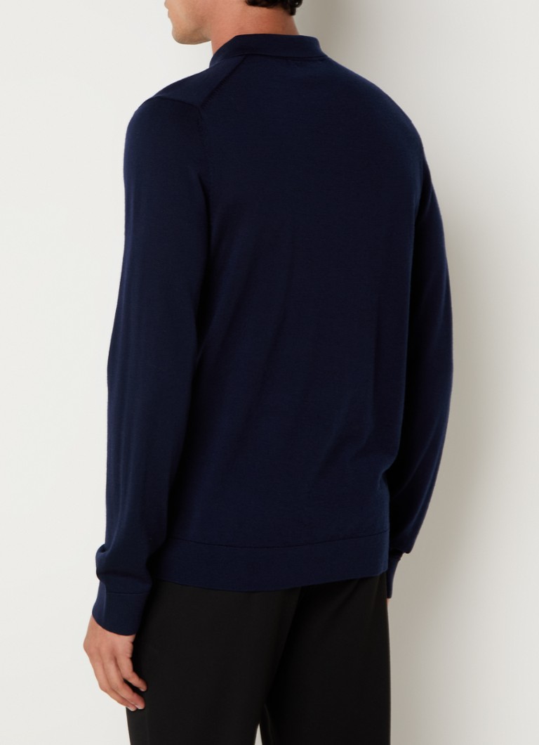 Polokošile Selected Homme Tray regular fit z merino vlny
