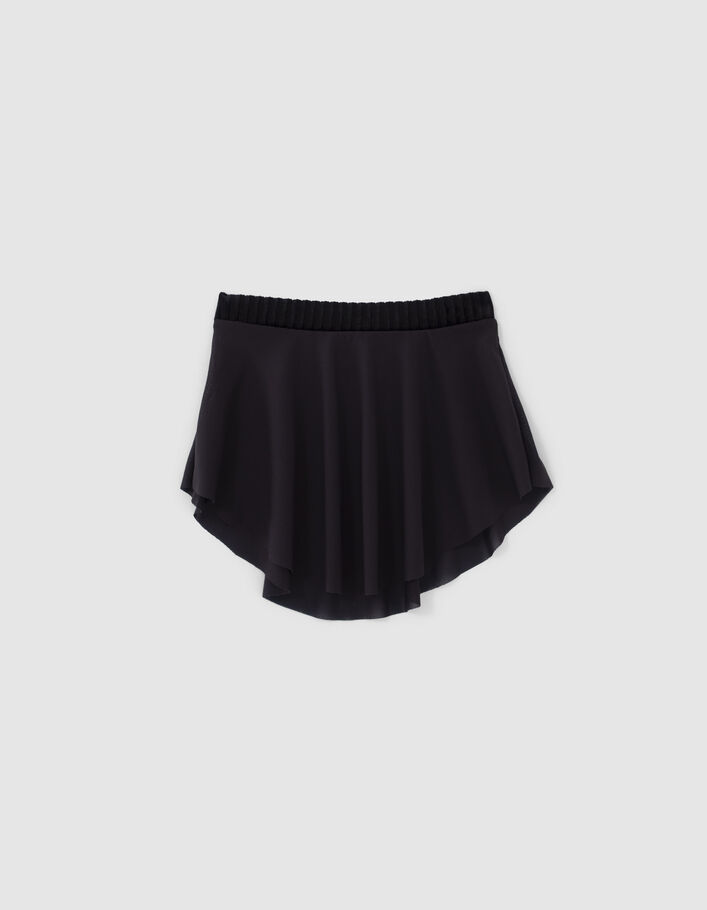 Leggings gris 2-en-1 et jupe en tulle fille