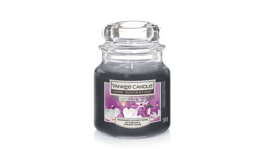 Yankee Candle Home Inspiration Kleine Kerze im Glas Midnight Magnolia