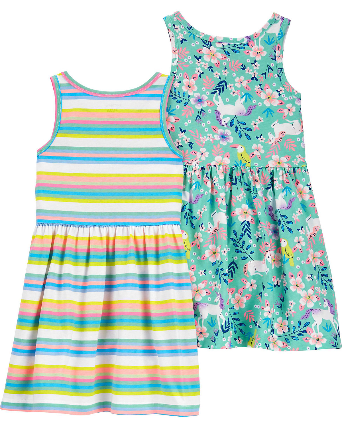 Kinder Jerseykleid Doppelpack