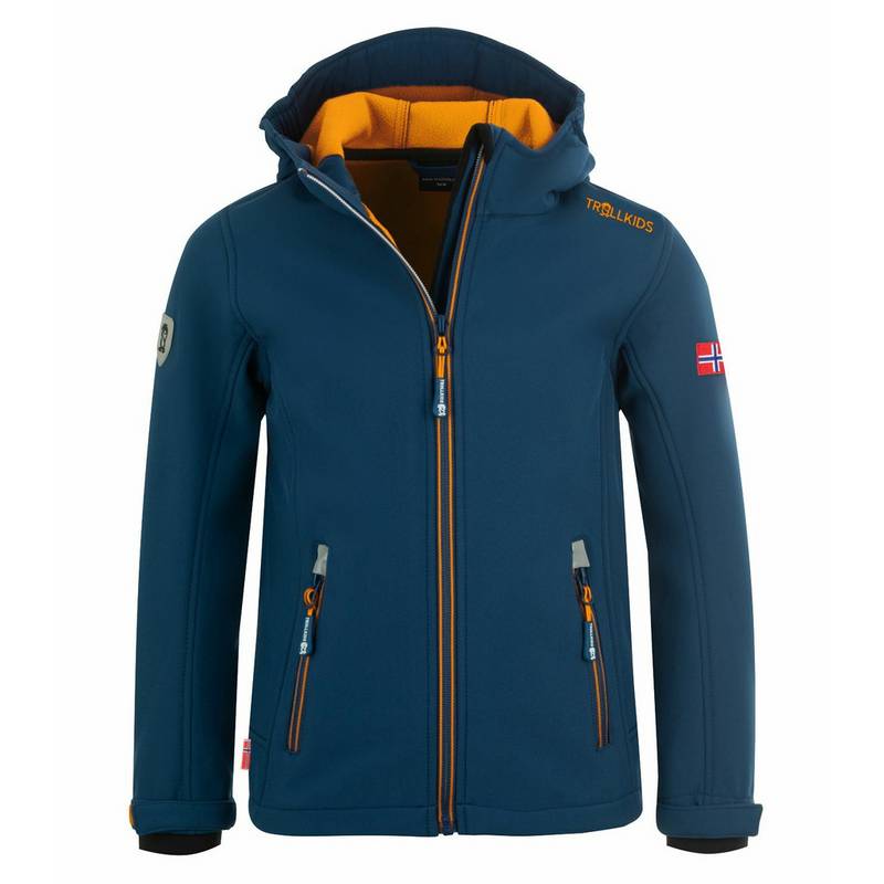 Trollkids Trollfjord Softshelljacke Kinder