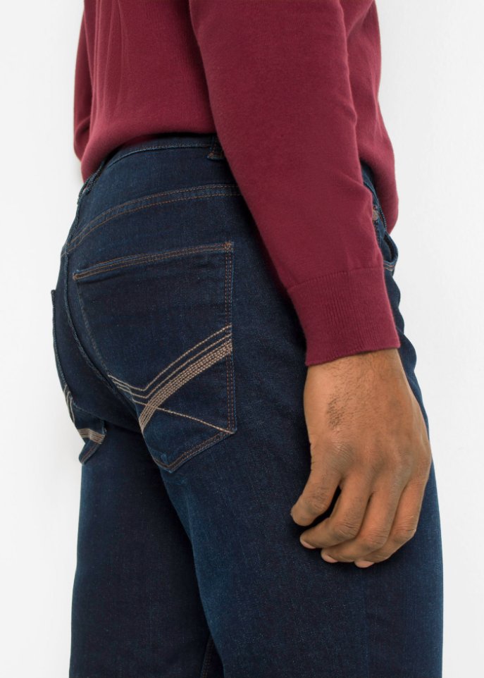 Regular Fit Multi-Stretch-Jeans m. Komfortbund Straight