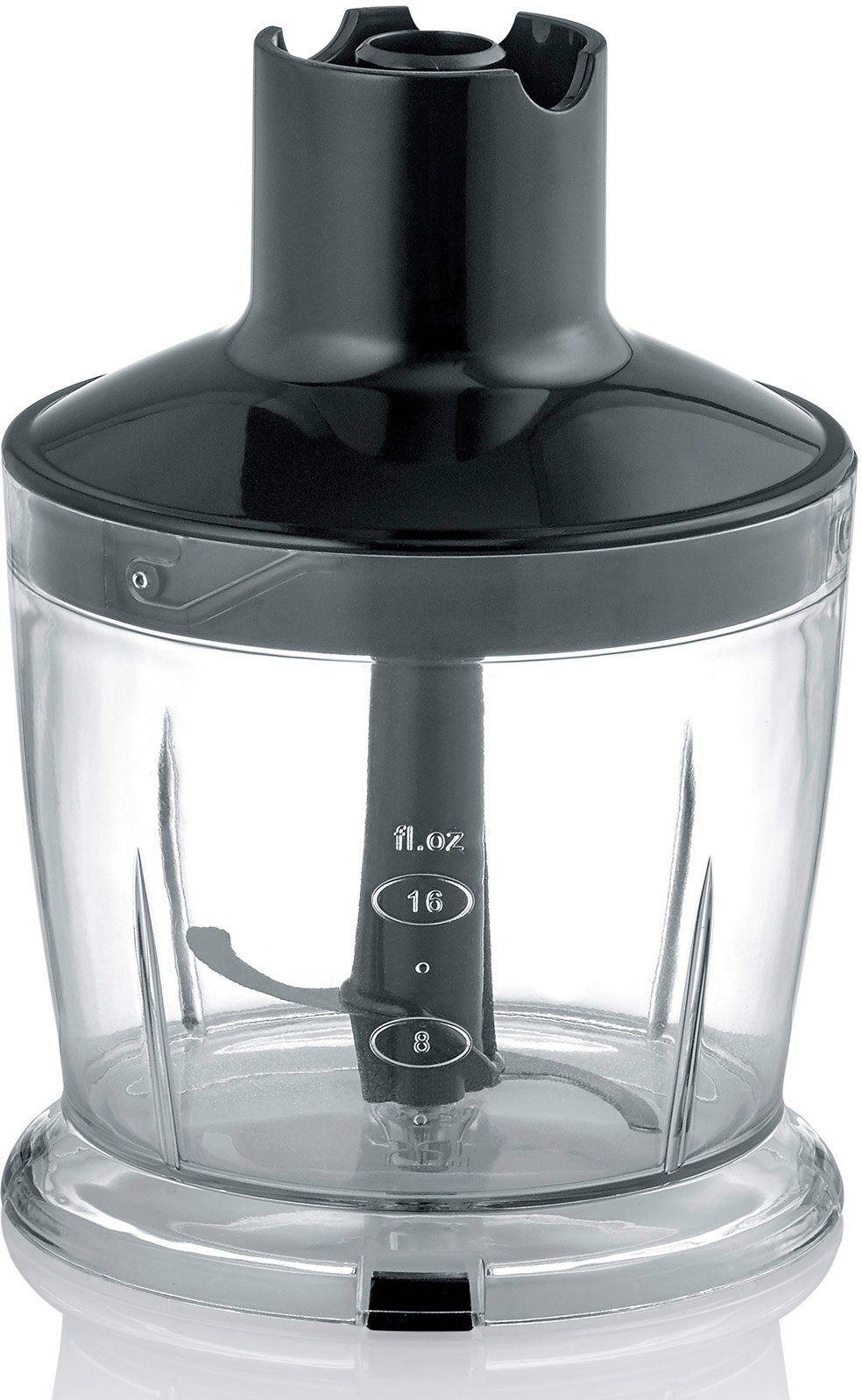 Graef Akku-Stabmixer HB 802, kabellos, 200 W, inkl. 4-teiligem Zubehör und Aufbewahrungsbox