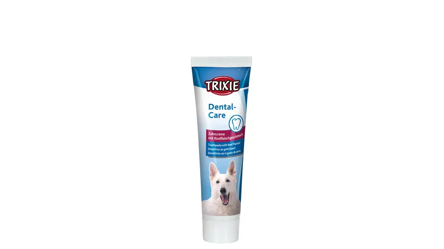 Trixie Zahncreme mit Fleischgeschmack 100 g Rundum-Pflege für Hundezähne 100 g