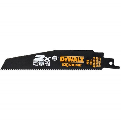 Accessoires DeWalt DT2301L-QZ Lame de scie alternative 152 mm x 2,5 mm (5 pièces)