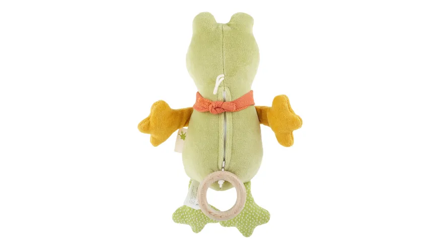 sigikid - Baby Spieluhr Frosch, Green Collection