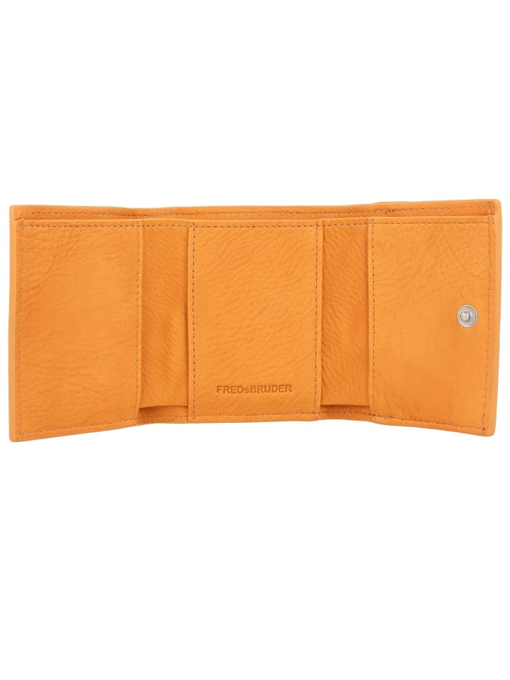 FREDs BRUDER Bobonia Geldbörse Leder 10.5 cm in melon günstig kaufen onesize