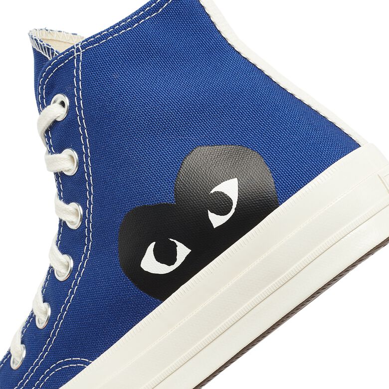 Comme des Garcons Play Black Heart Chuck Taylor All Star '70 High blue