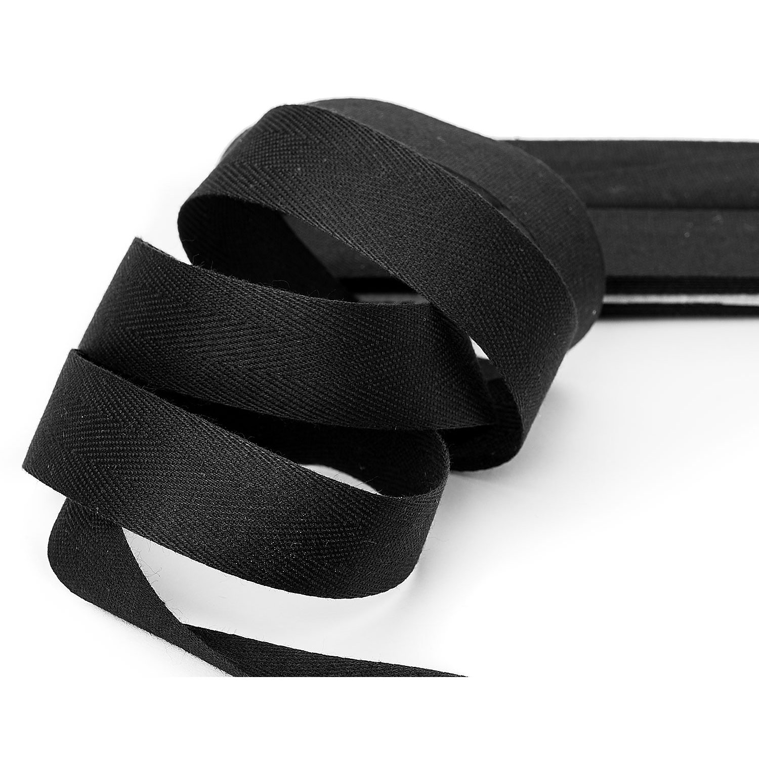 buttinette Nahtband, schwarz, Breite: 2 cm, 5 m