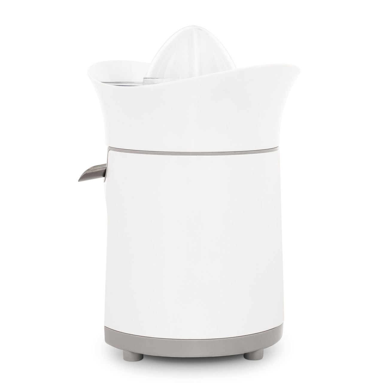 Weasy Wëasy Elektrische Zitruspresse CITRU6 BPA-frei, 2 Kegel, spülmaschinenfest, Orangen-, Zitronen-, Grapefruitsaft, 85W