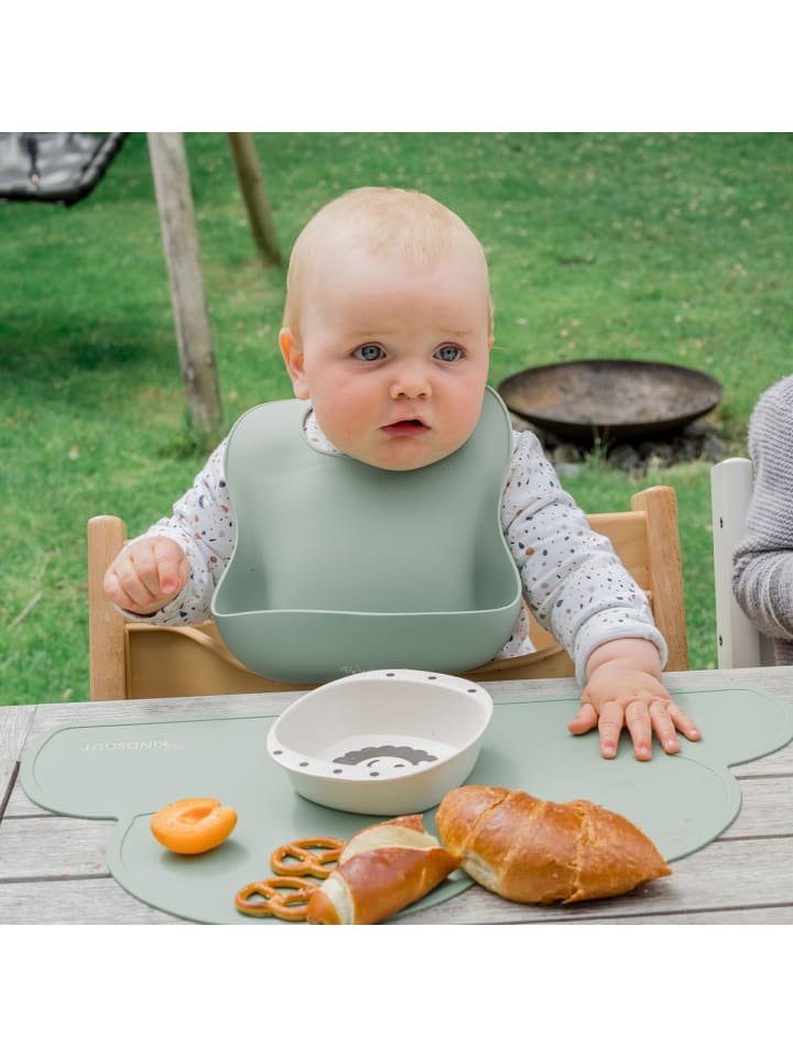 Kindsgut  Silikonlätzchen in Pistazie günstig kaufen onesize