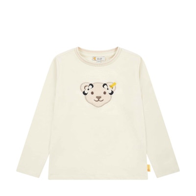 T-Shirt langarm, beige für Mädchen