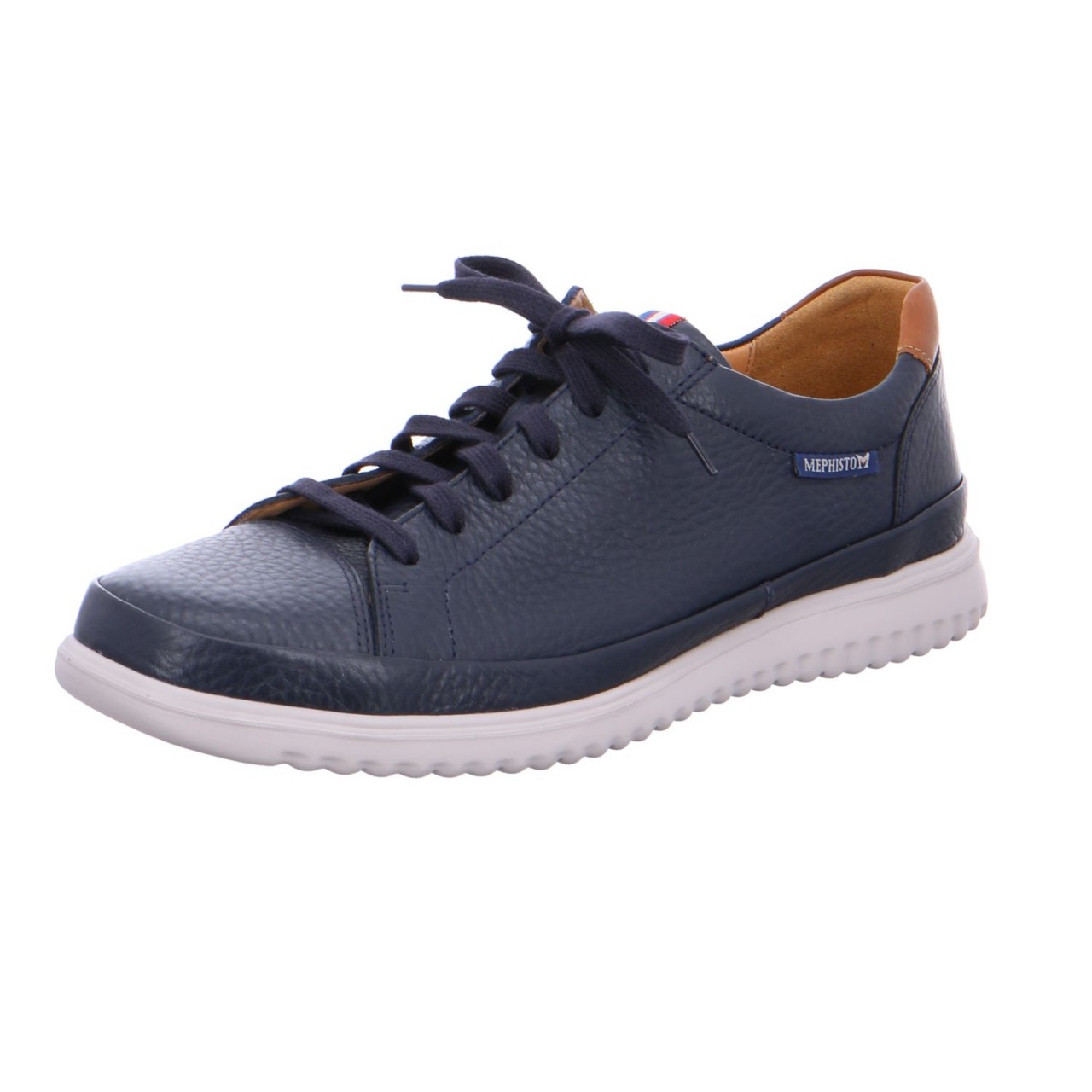 MEPHISTO Komfort Schnürer blau Thomas