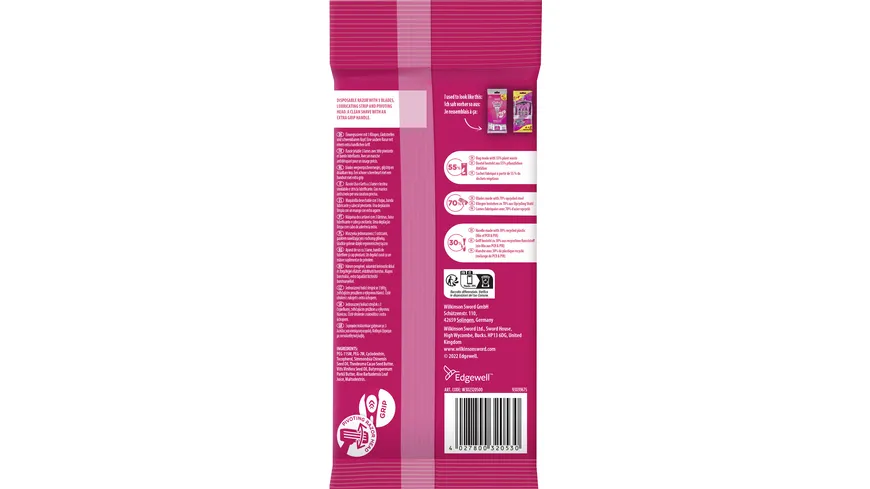 WILKINSON SWORD My Intuition Extra3 Essentials Einwegrasierer  4+2 gratis
