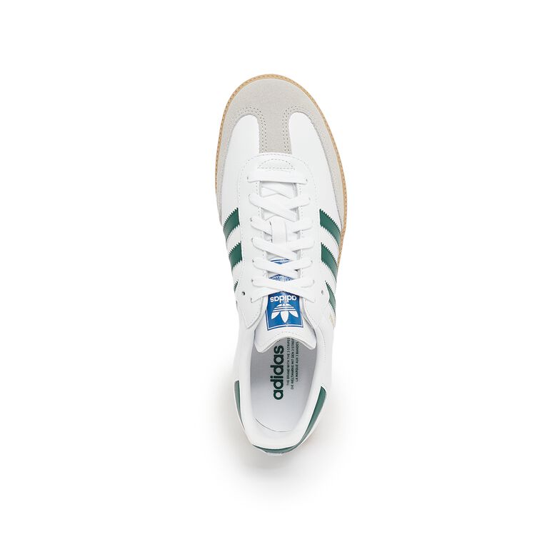 adidas Originals Wmns Samba OG ftwr white/collegiate green/gum 3