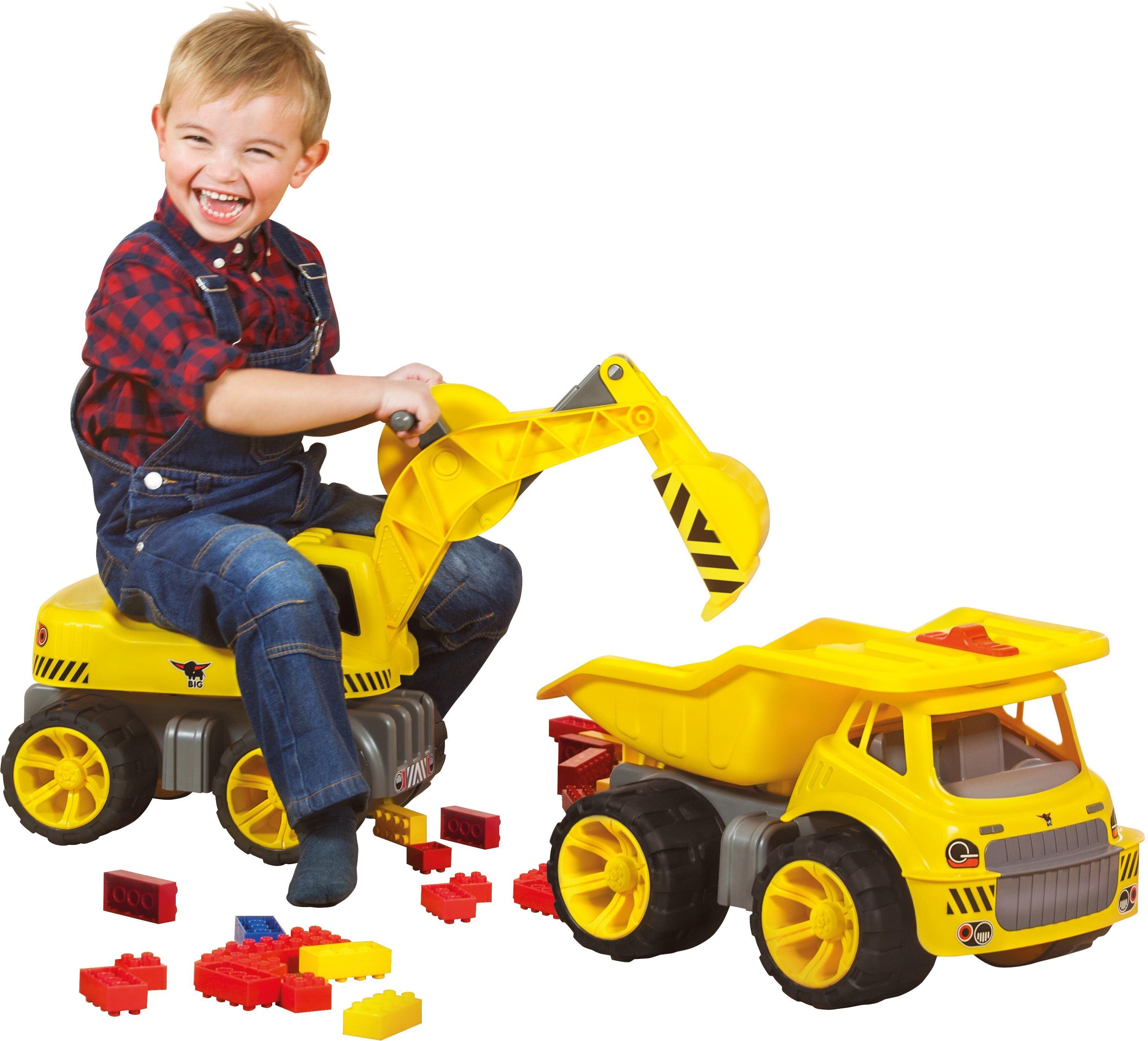 BIG Spielzeug-Bagger BIG Power Worker Maxi Digger, Aufsitz-Bagger, Made in Germany
