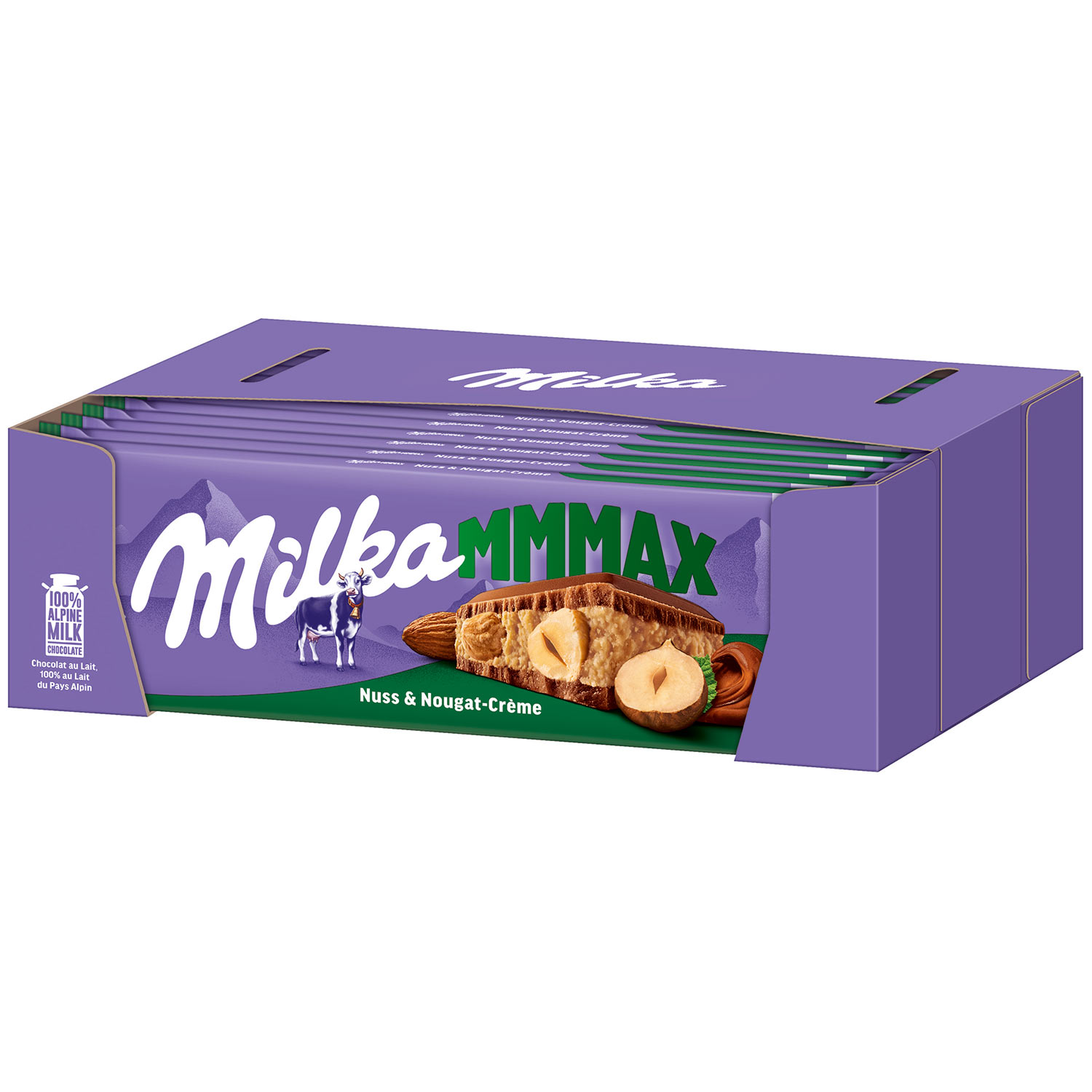 Milka Mmmax Nuss & Nougat-Crème 300g