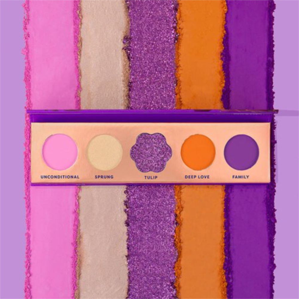 Profusion Cosmetics Palette Yeux Blooming Hues Terrific Tulip  5 teintes Palette de fards à paupières