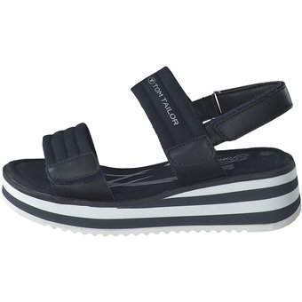 Tom Tailor Sandale in blau