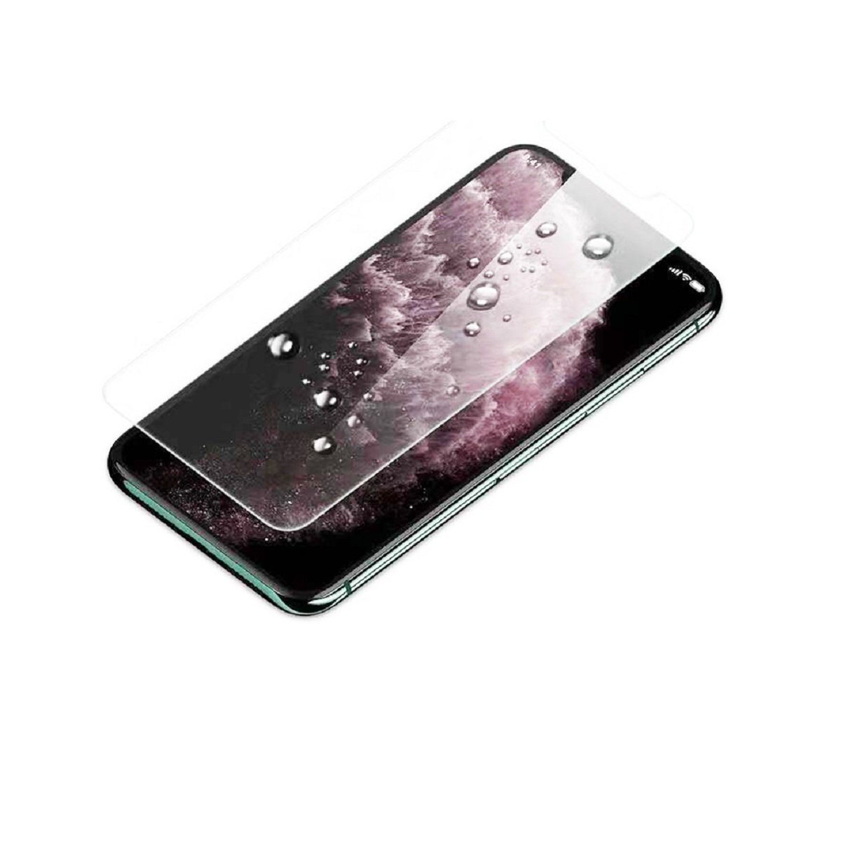 Ventarent Sichtschutzfolie Panzerfolie 9H passt für Apple iPhone 13 Pro, (2-St), Fullcover