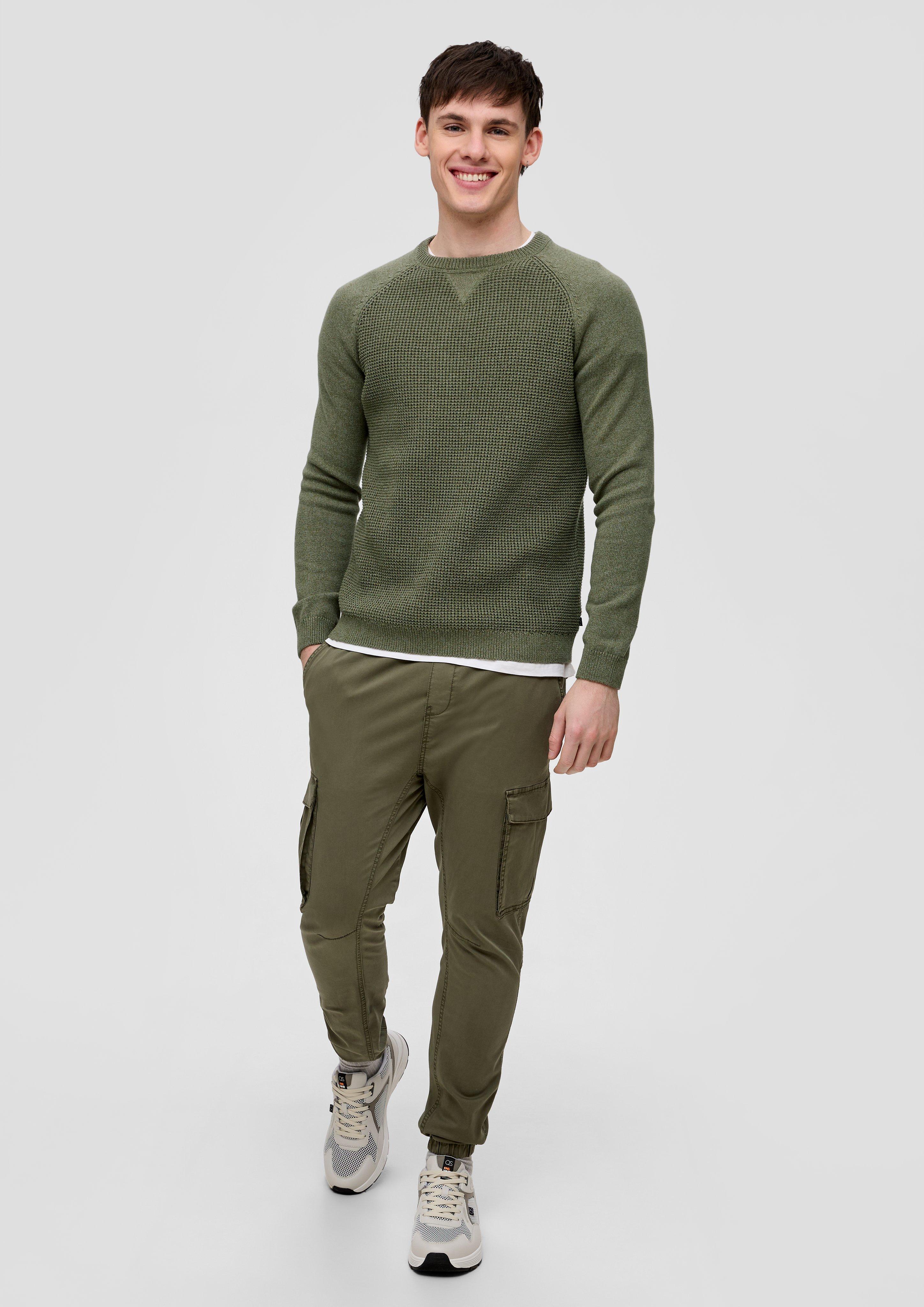 Strickpullover mit Raglanärmeln  2145183-79W0