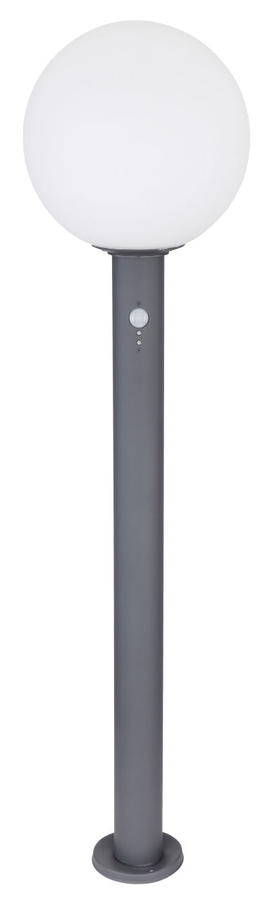 Globo Lighting - OSSY - Außenleuchte Aluminium Druckguss anthrazit, 1x E27 LED