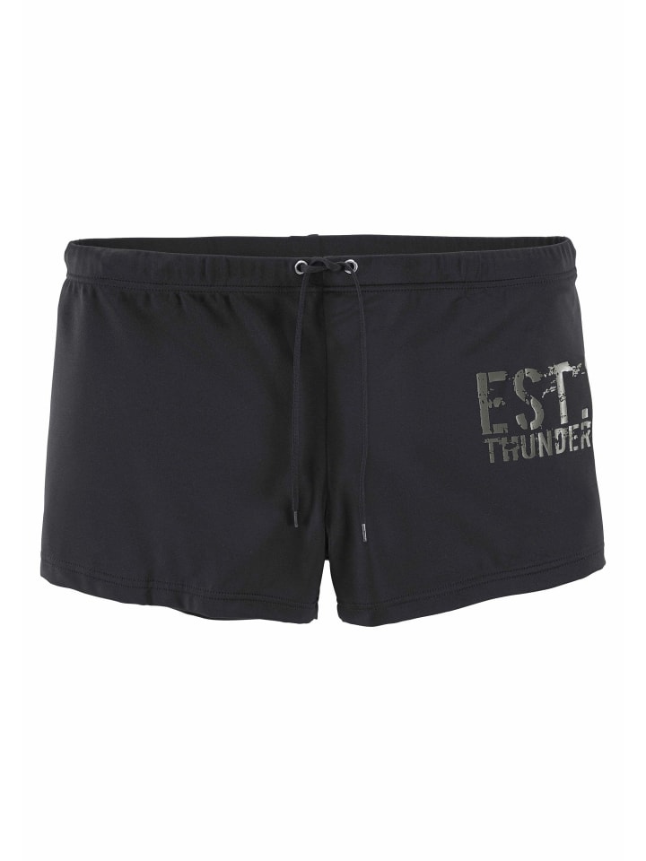 Bruno Banani Boxer-Badehose in schwarz günstig kaufen