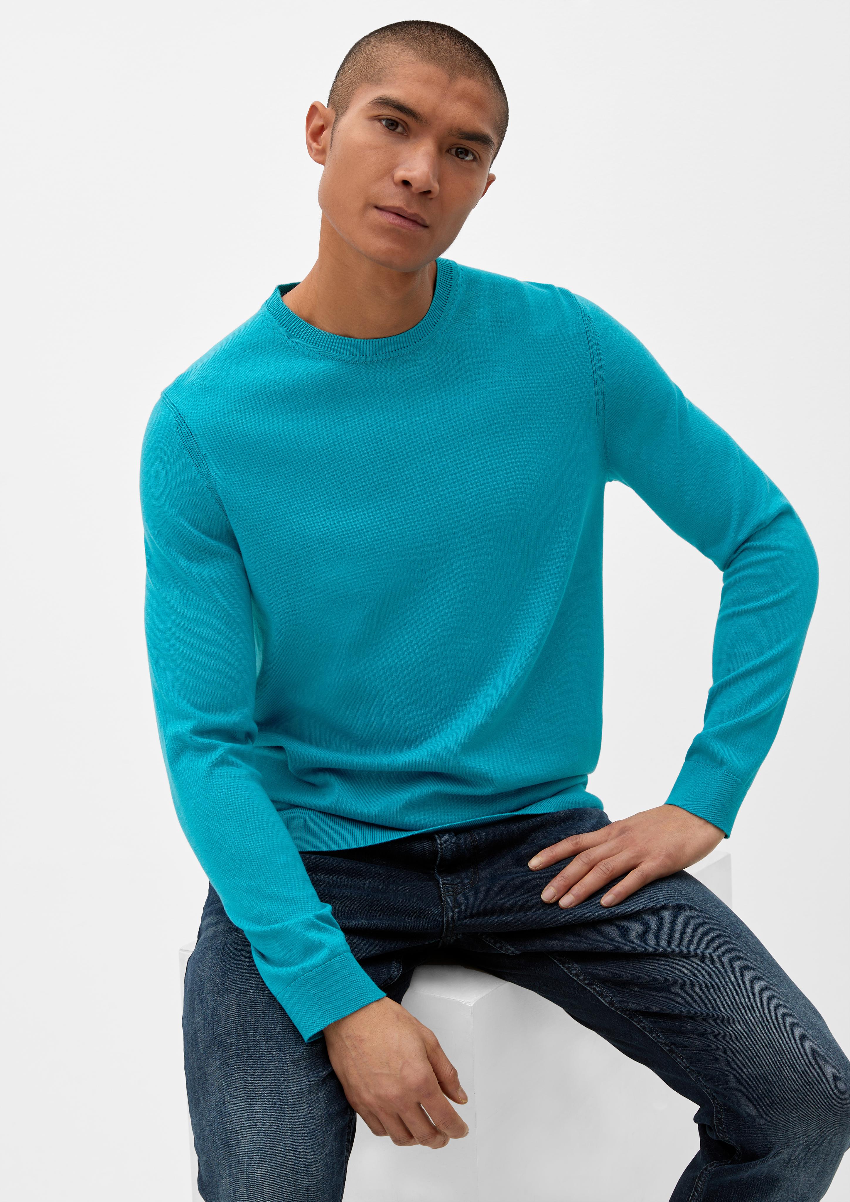 Feinstrickpullover aus Baumwolle  2129276-6376