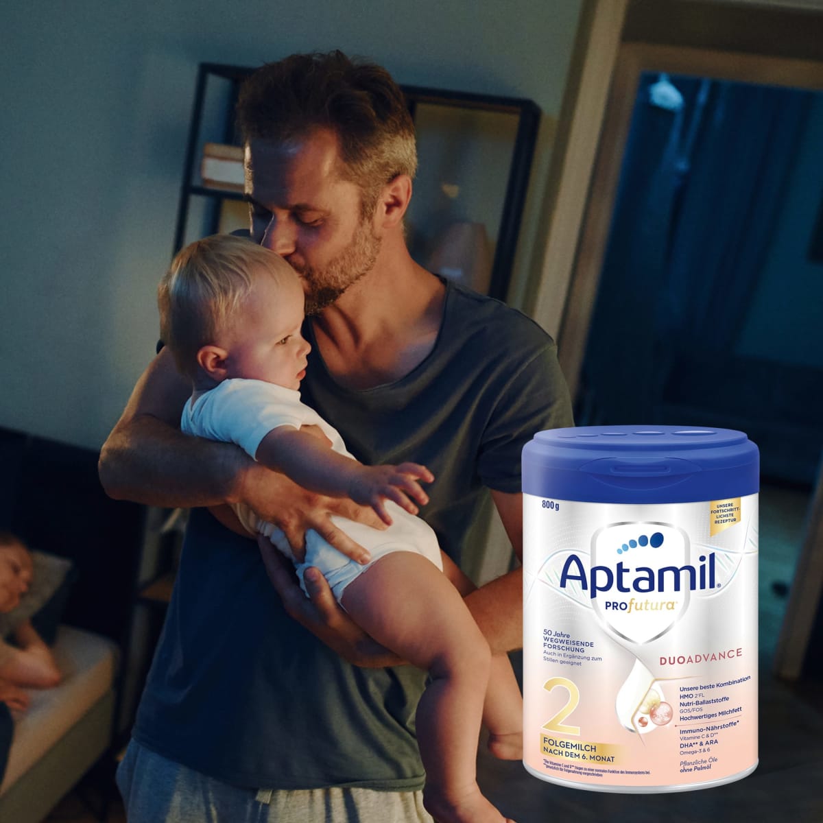 Folgemilch 2 Profutura Duo Advance, nach dem 6. Monat, 0,8 kg