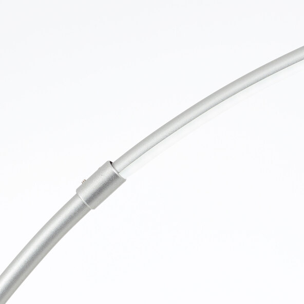 LED-Bogenleuchte Bow, alu