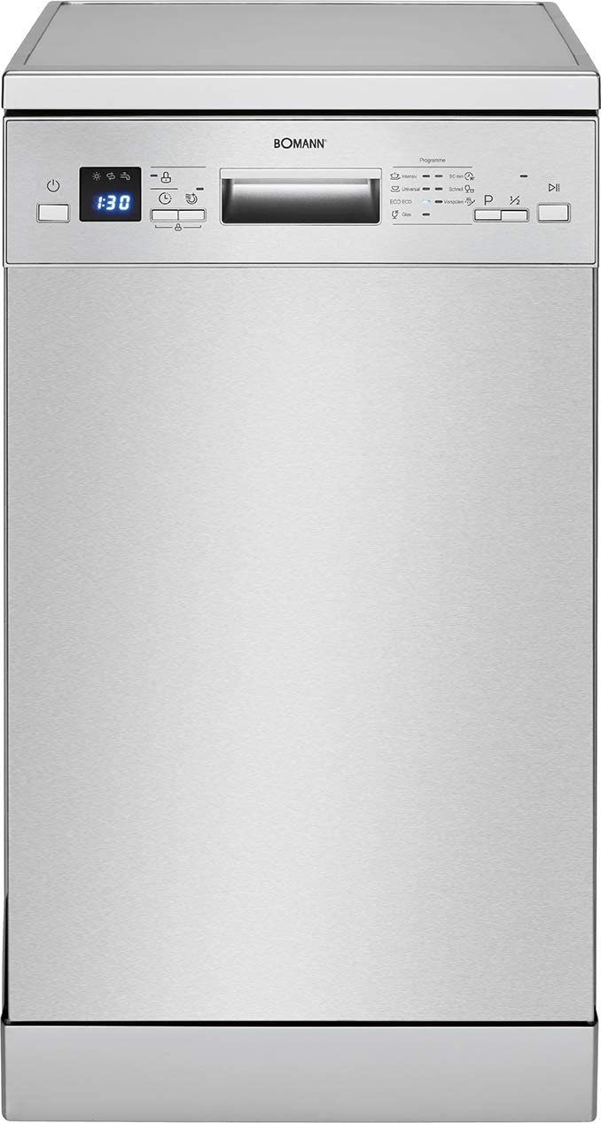 BOMANN Standgeschirrspüler, GSP 7411 IX, 9 l, 9 Maßgedecke