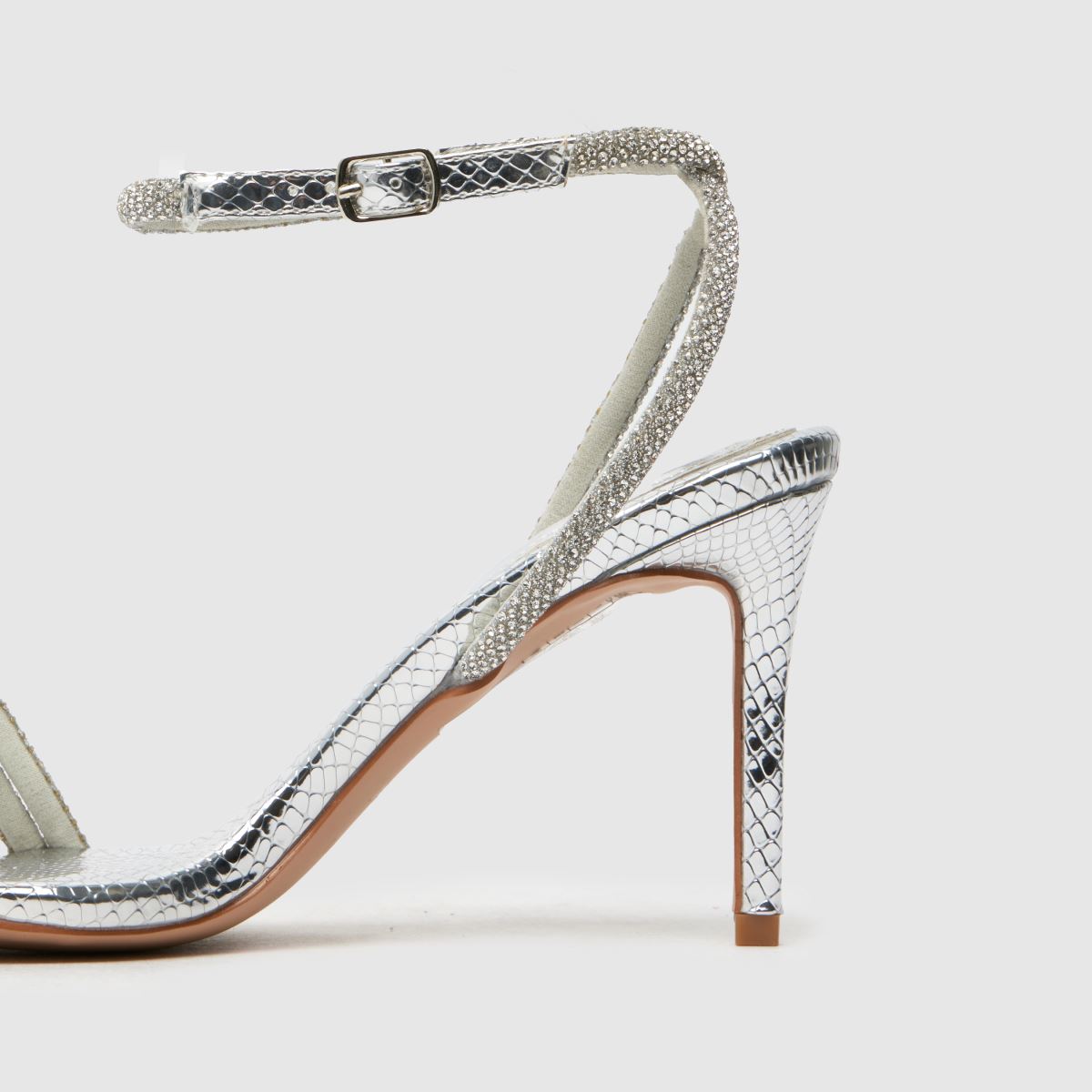 SIMMI kylen bling high heels in silver