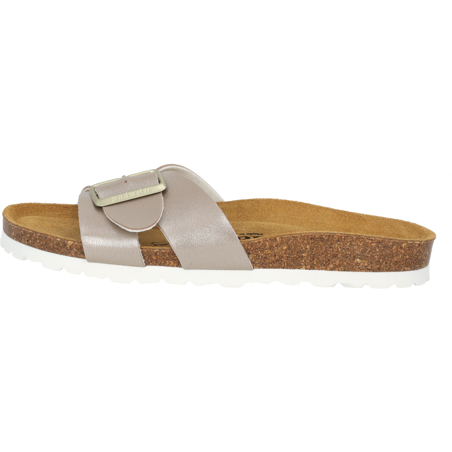 Palado Tinos Metallic, Pantoletten, Damen, grau beige metallic