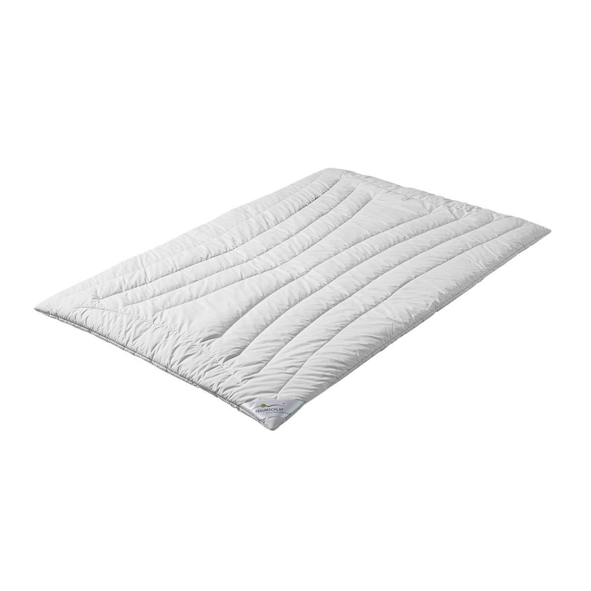 Naturhaarbettdecke, Kamelhaar, TRAUMSCHLAF, Füllung: 100% Kamelhaar, Bezug: 100% Baumwolle, waschbar, made in Germany