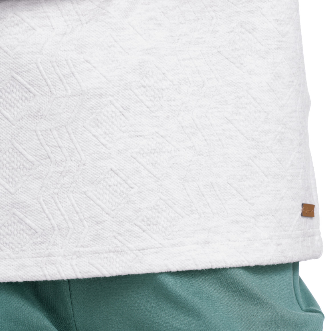 Damen Sweatshirt mit Strukturmuster