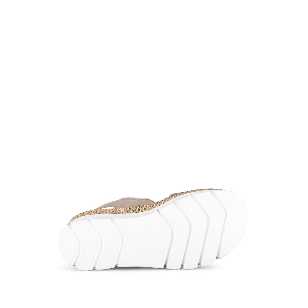 Gabor fashion Plateau Sandale beige