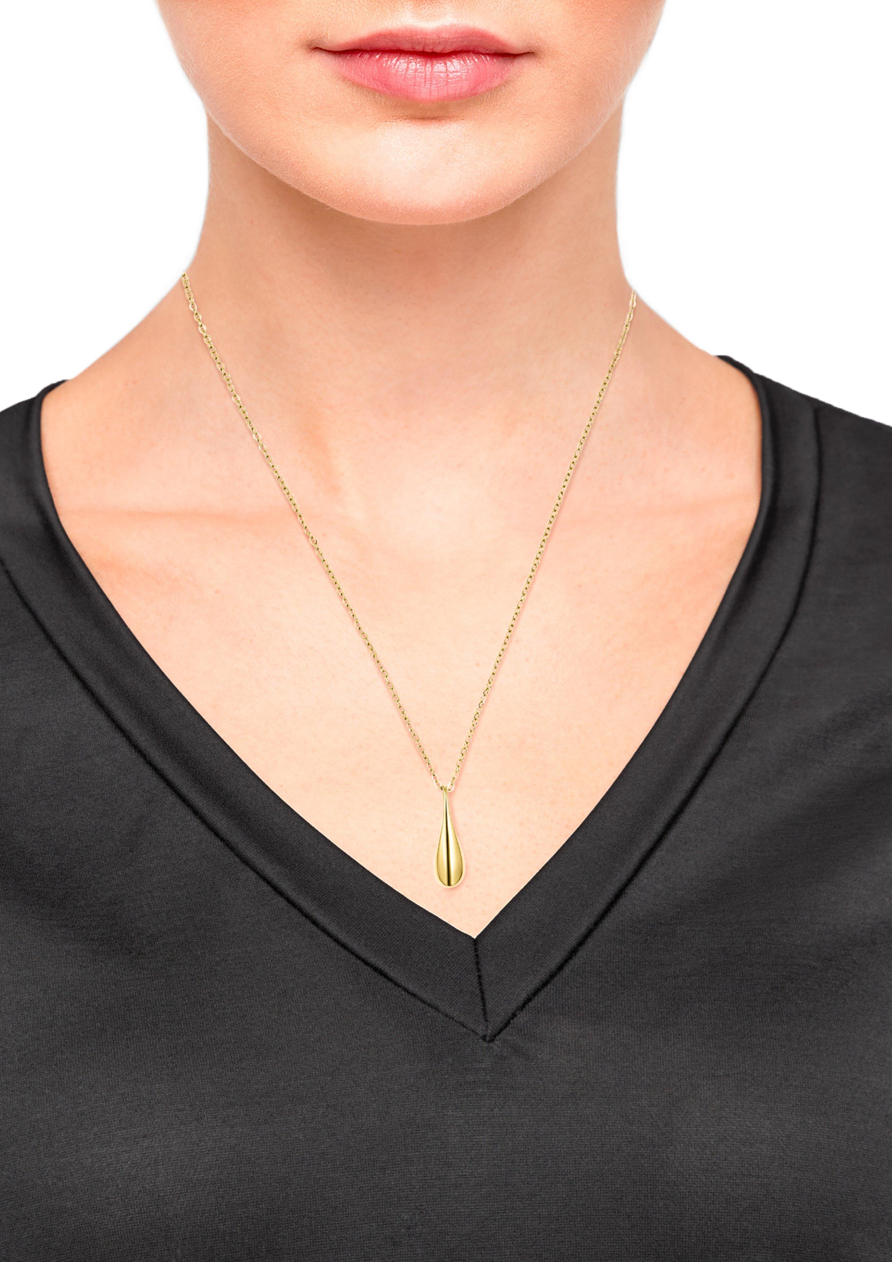 Edelstahlkette mit Anhänger  6007990-19B0