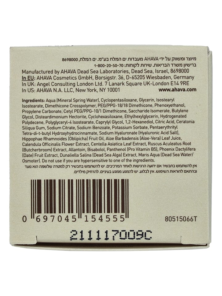 AHAVA Augencreme 