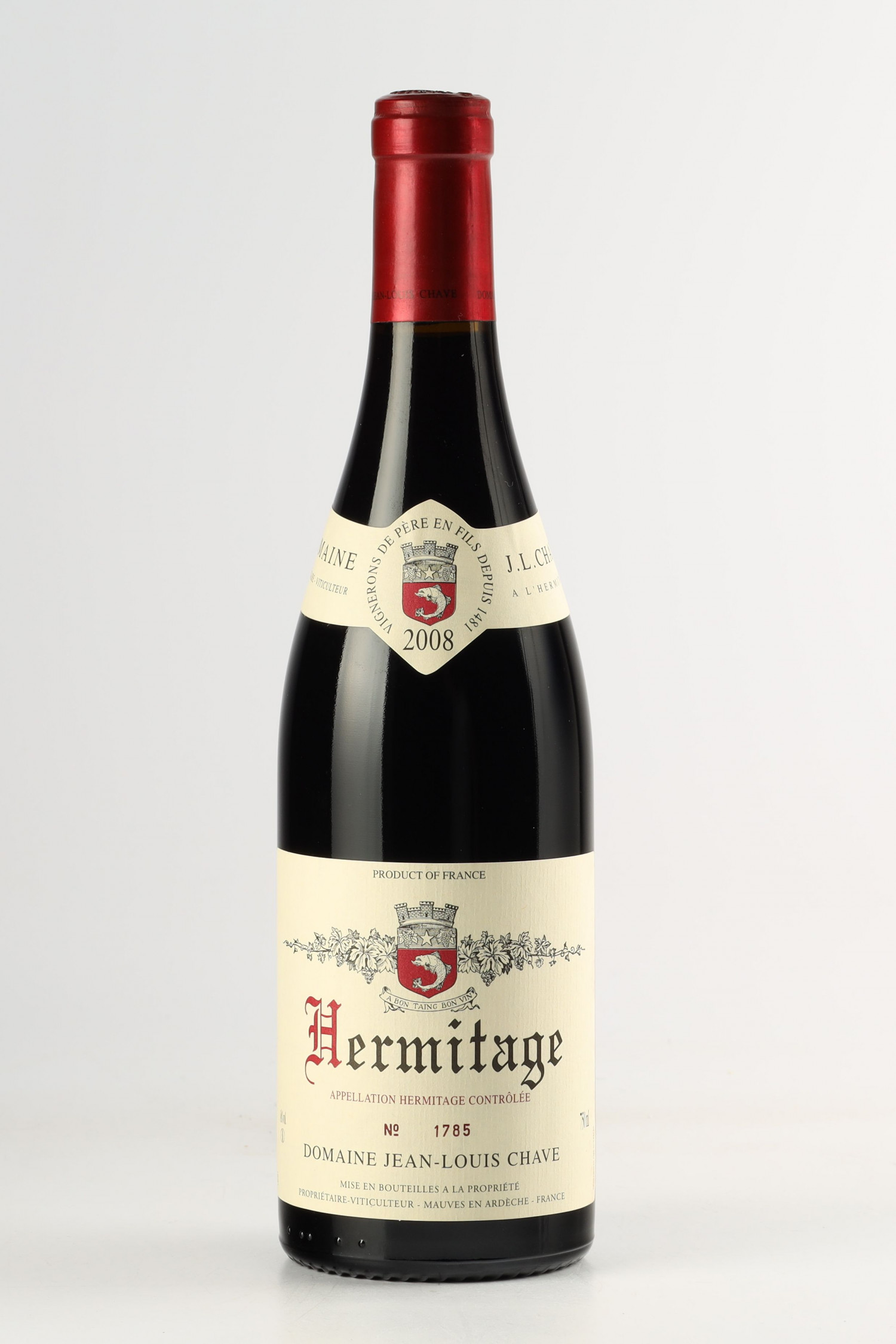 Jean-louis Chave Rouge 2008, Hermitage Rouge