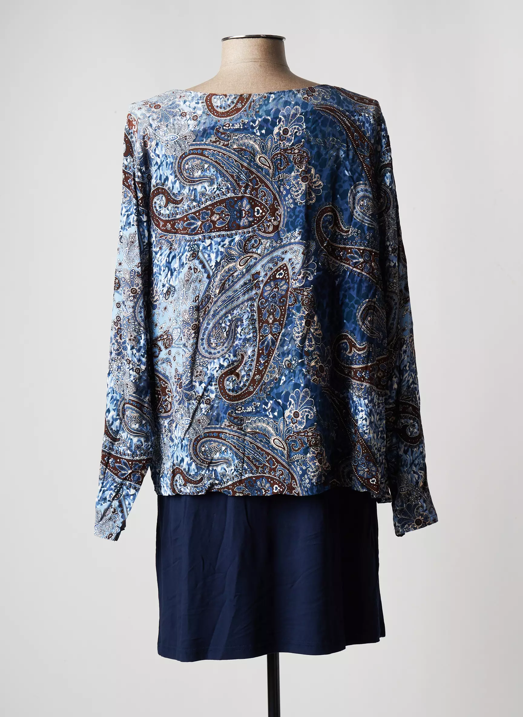 Aprico Robes Courtes Femme couleur bleu
